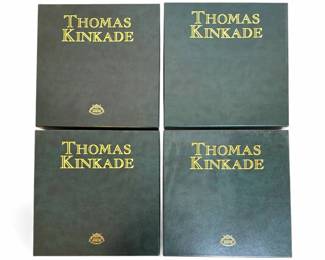 Thomas Kinkade Cherished Christmas Memories Plate Collection