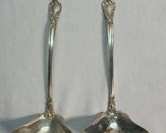 Gorham Sterling Art Nouveau Ladles  Matching Pair