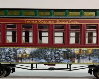 Hawthorne Village Thomas Kinkade Victorian Christmas Coach Car with COA and Original Packaging
