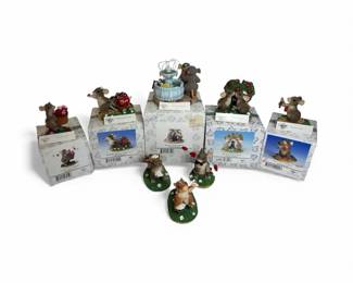 Charming Tails  Wedding  Love Collection  8 Figurines