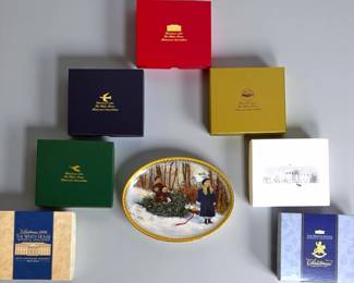 White House Ornament Collection  Collector Plate