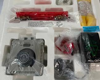 Hawthorne Village Budweiser Beer Wagon Train Car with Accessories, Power Pack and COA