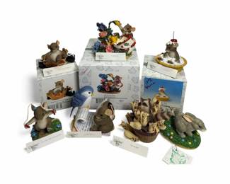 Charming Tails  Sweet Series Collection With Boxes  7 Pieces Total Including Three Sweet Titles