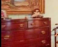 Matching Chest of drawers, And lighted picture