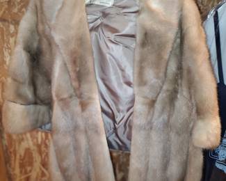Mink shawl/stole