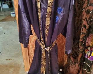 Front of Asian robe...