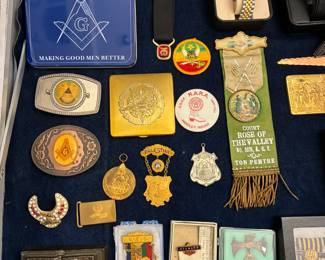 Shriners and Masonic regalia and ephemera --- The medals have been sold