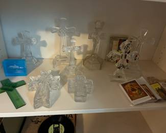 Glass & crystal crosses