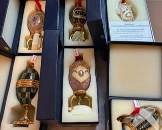 Faberge style eggs