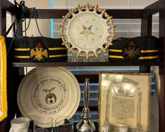 Shriners and Masonic regalia and ephemera