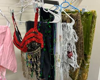 Belly dancing costumes 
