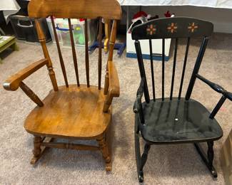 Children's rocking chairs