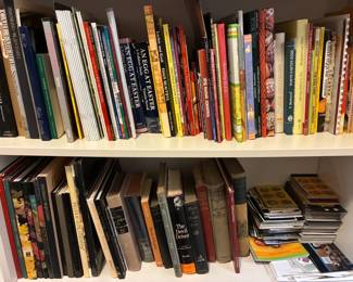 Books about decorative eggs and Russian lacquer