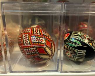 Ukrainian handpainted eggs