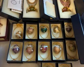 Faberge style eggs