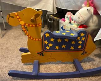 Camel rocking horse