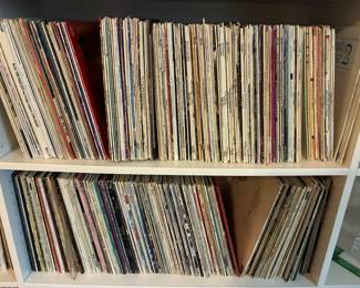 Large selection of LPs- Russian classical music, Russian music, Tchaikovsky's Peter and the Wolf (many versions), 60s and 70s artists, movie soundtracks, children's records, comedy records, belly dancing music, and more