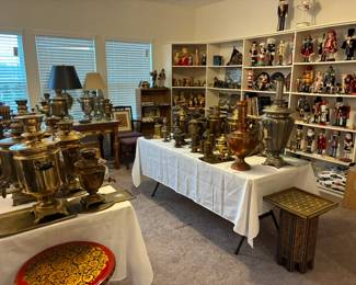 An exceptional collection of samovars