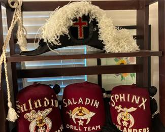 Shriners and Masonic regalia and ephemera