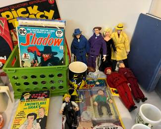 Vintage Dick Tracy toys