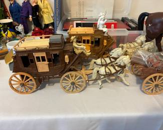 Vintage Roy Rogers Fix-It Stagecoaches