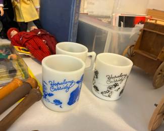 Hopalong Cassidy mugs