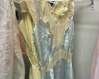 Vintage lingerie and nightgowns