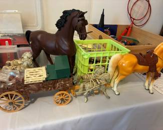 Vintage Roy Rogers Chuck Wagon toy