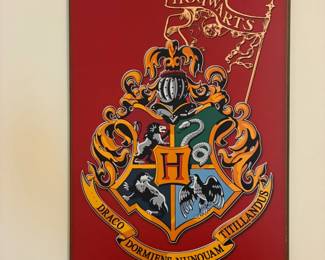 Hogwarts wall art