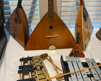 Balalaikas and xylophones
