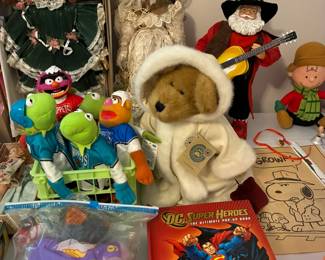 Kermit, Fozzie, and Animal  small plush