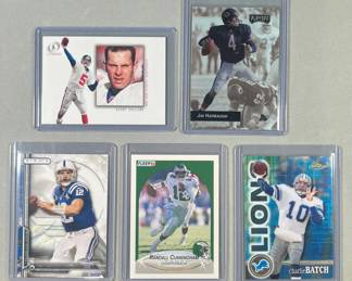 QB Lot. 01 Collins 43, 93 Harbaugh 41, 14 Luck 33, 90 Cunningham 82, 00 Batch 119.