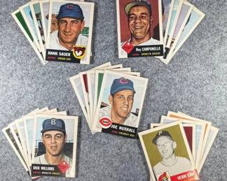 1991 Topps Archives Baseball 1953 Reprint Cards 25 cards total no duplicates.