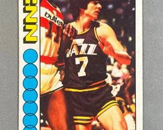 Pete Maravich 60 Tall Boy  1976 Topps.