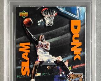 Allen Iverson 1997 Upper Deck Slam Dunk SD30. WCG Graded GEMMT 10. 