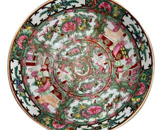 Famille Rose bowl