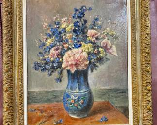 MCM Still Life oil on canvas