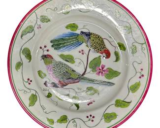 Lynn Chase Parrot Platter