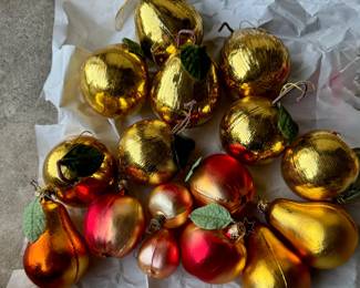 Fruit ornaments