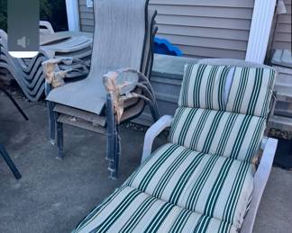 Patio chairs