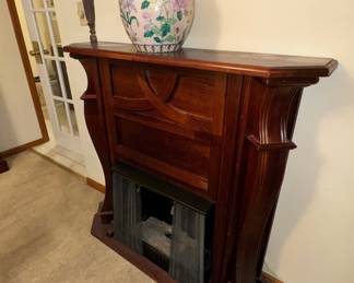 Unattached fireplace. Works! 