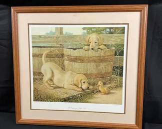 Virgil Thrasher Shorewood and Jim Lamb The Companions Yellow Lab