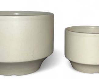 Two Mid Century RICHARD LUNDH For ARABIA of Finland Planters
