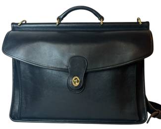 Vintage Coach Leather Briefcase
