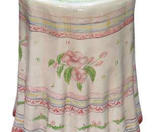 MACKENZIE CHILDS Style Trompe L'oeil Ghost Table
