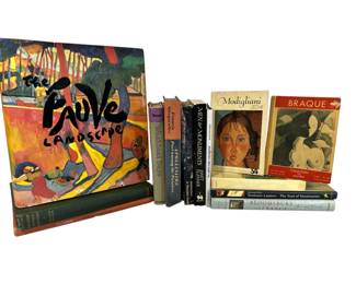 Collection of Modern French & European Art Books
