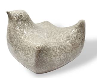 Large Scale Mid Century Modernist Bird Sculpture
