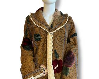 A Vintage ZUKI Sheared Beaver Reversible Fur Coat
