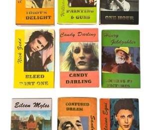 Collection of Nine HANUMAN Miniature Artist Books
