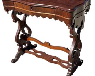 19th C. Traditional Mahogany Table
